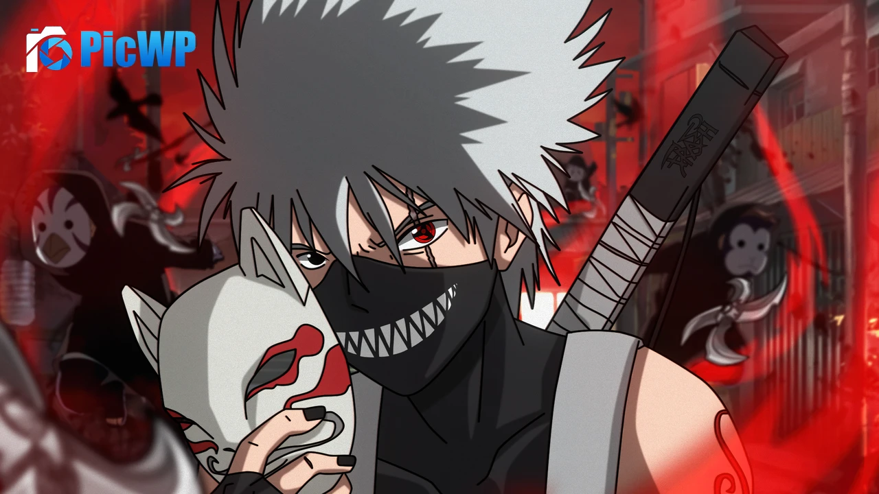 Kakashi Hatake Fan Art 6K PC Wallpaper
