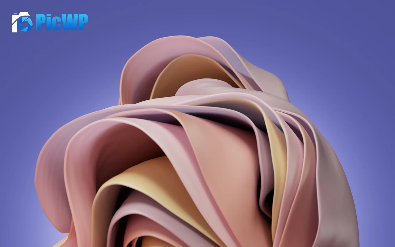 Windows 11 Pantone Pink 4K PC Wallpaper