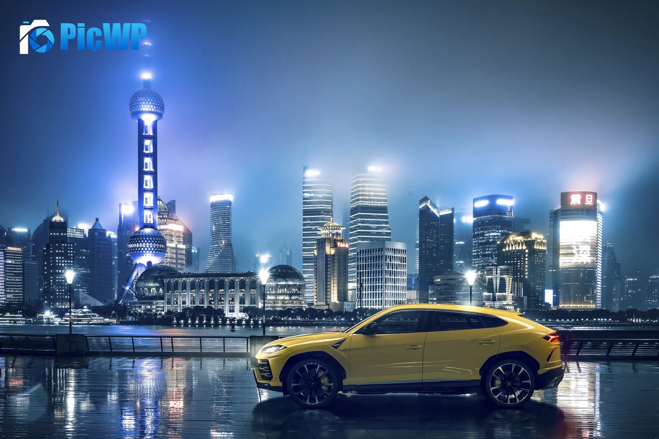 Lamborghini Urus Shanghai 4K PC Wallpaper