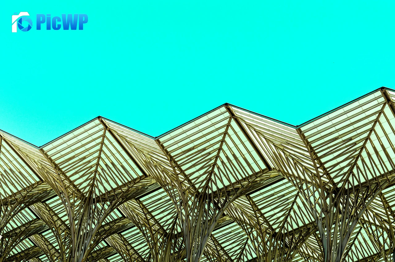 Metal design Modern architecture 6K PC Wallpaper