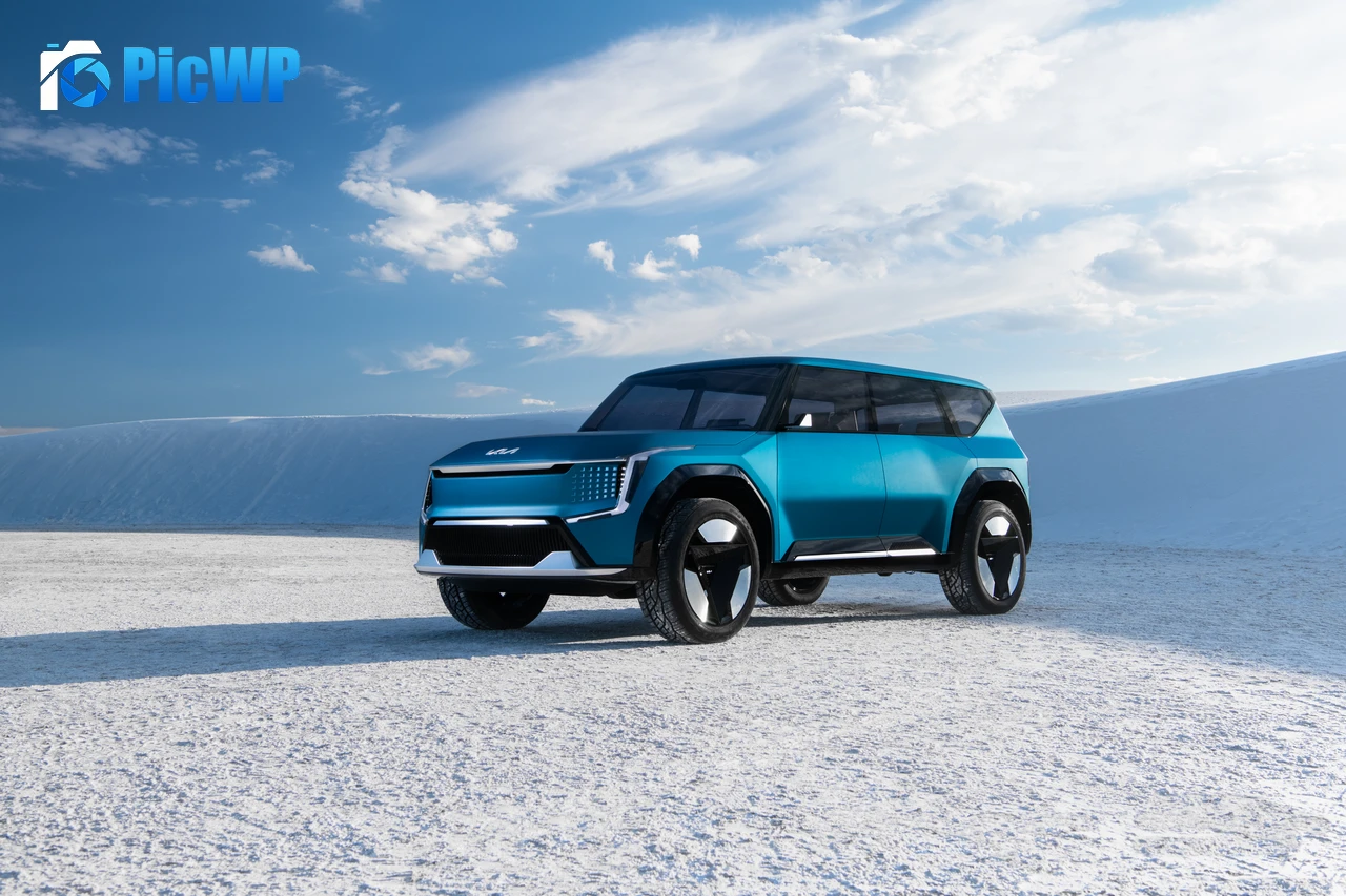 Kia EV9 Concept Electric SUV 7K PC Wallpaper