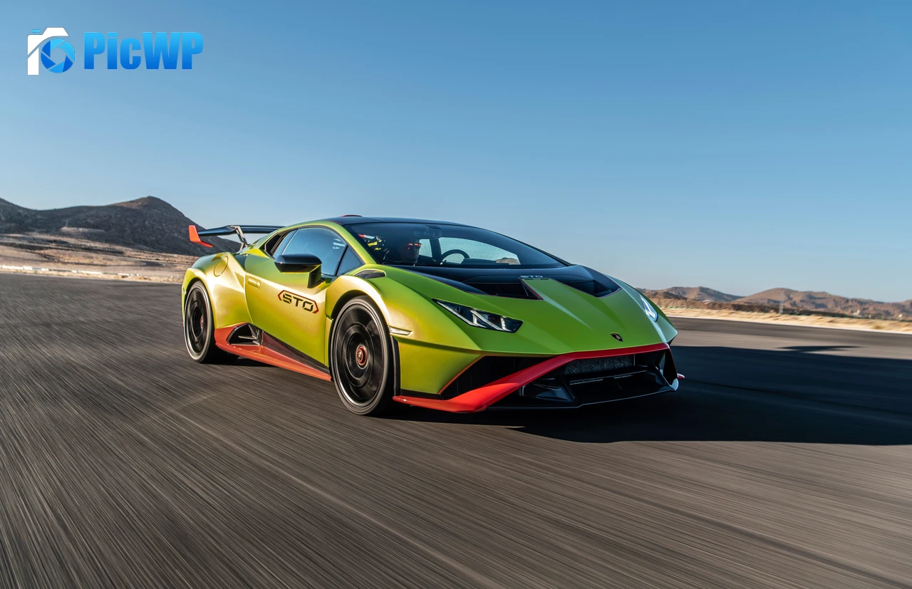 Lamborghini Huracán STO 2021 8K PC Wallpaper