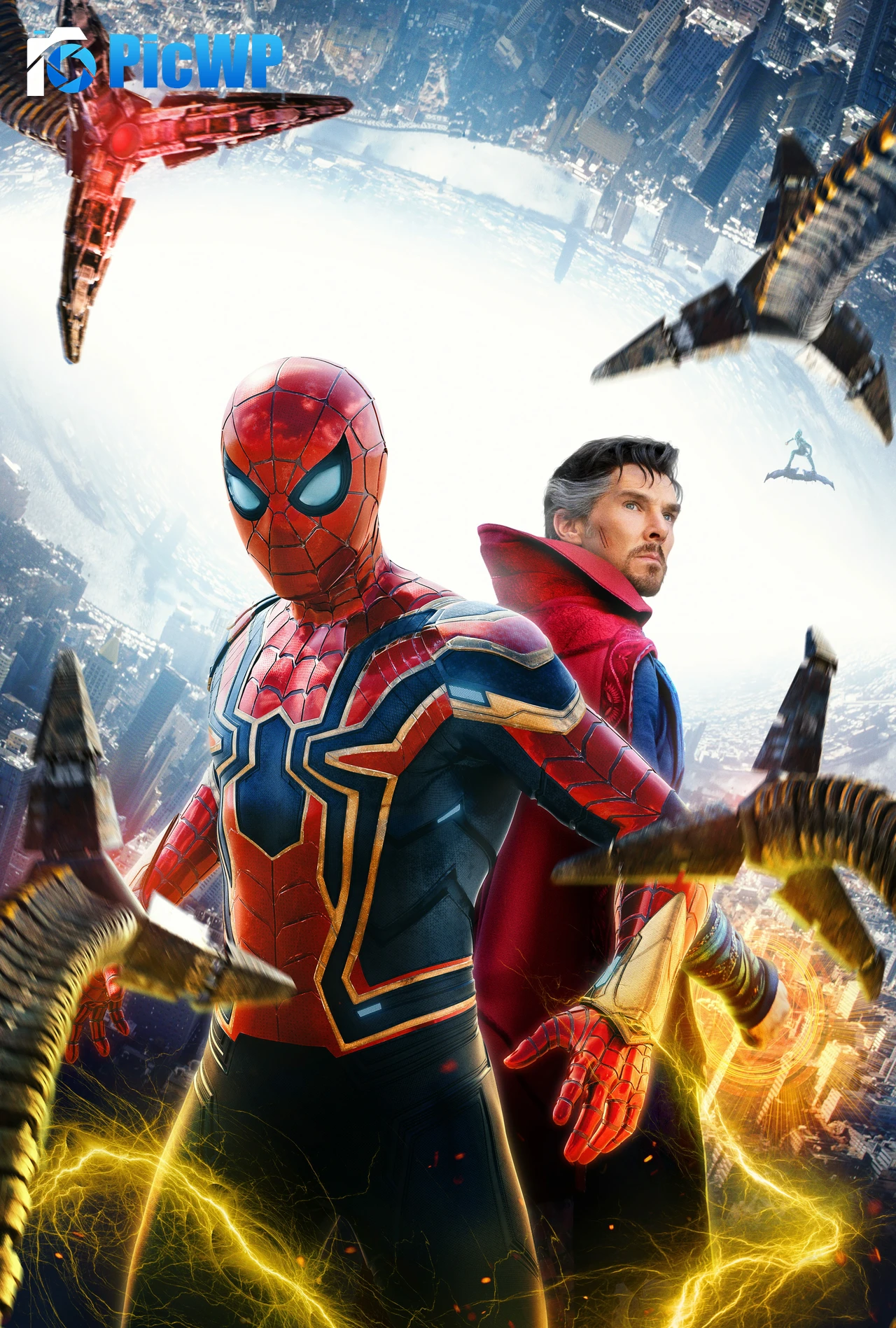 Spider-Man: No Way Home Mobile Phone 9K Mobile Wallpaper