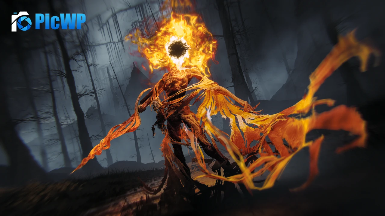 Midra Lord of Frenzied Flame Elden Ring 8K PC Wallpaper