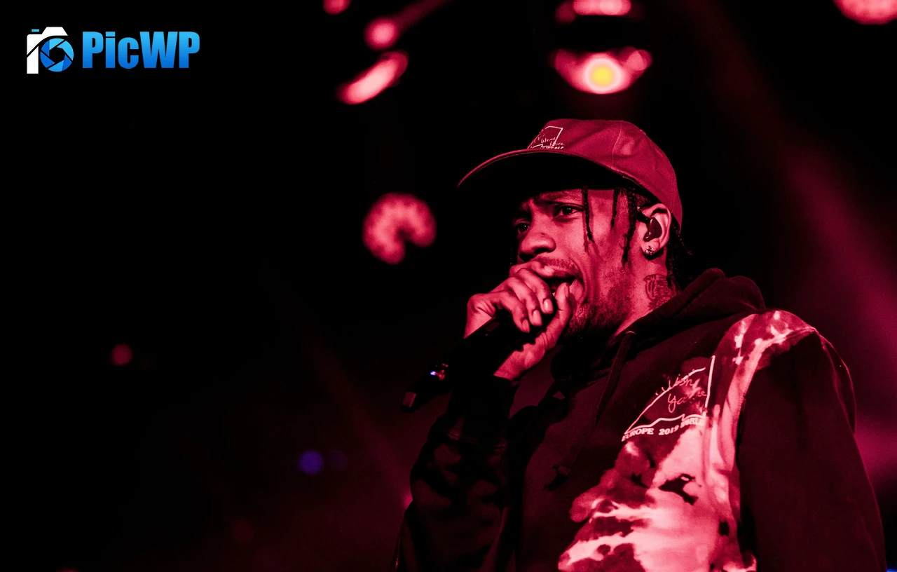 Travis Scott American rapper 5K PC Wallpaper