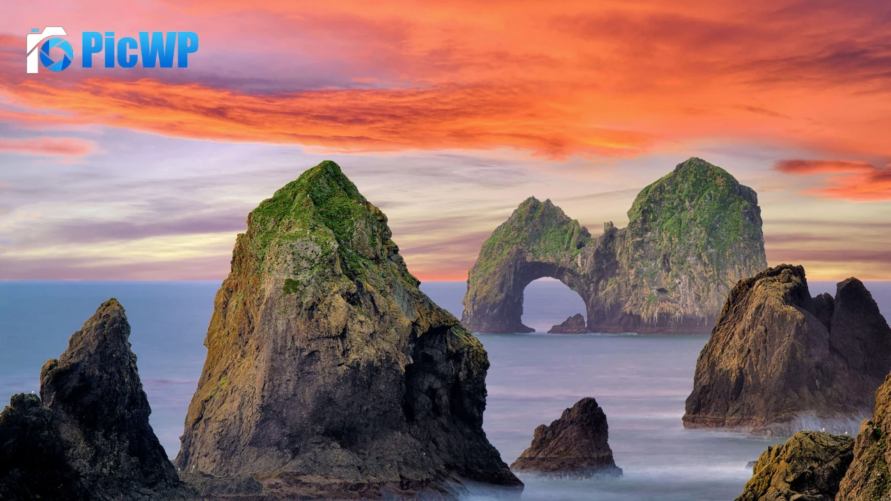 Mack Arch Rock Rock formations 5K PC Wallpaper
