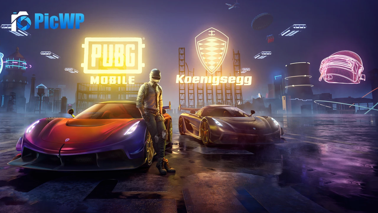 PUBG MOBILE Koenigsegg 6K PC Wallpaper
