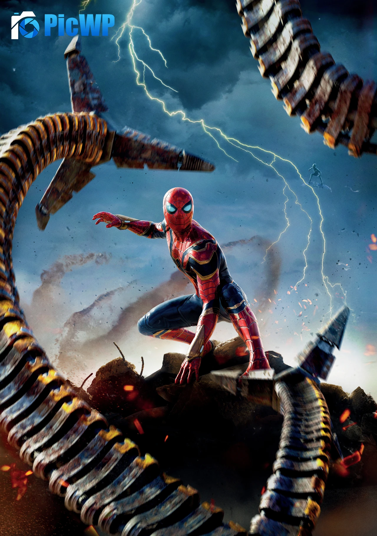 Spider-Man: No Way Home iPhone 9K Mobile Wallpaper