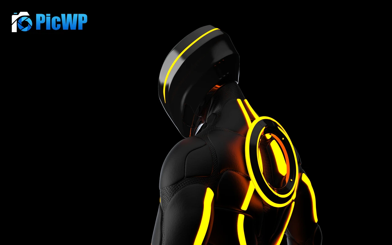 Tron: Ascension Black background 4K PC Wallpaper