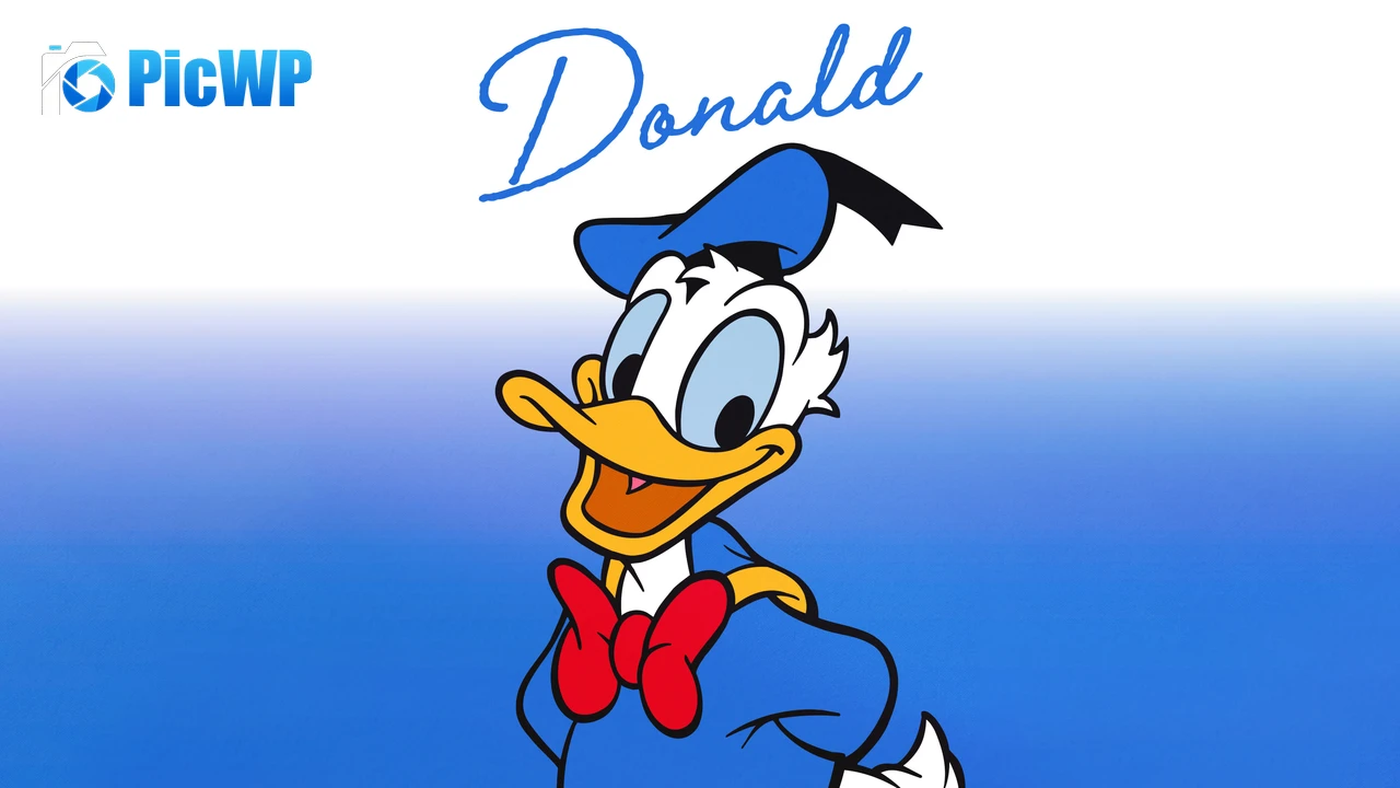 Donald Duck Cartoon 6K PC Wallpaper