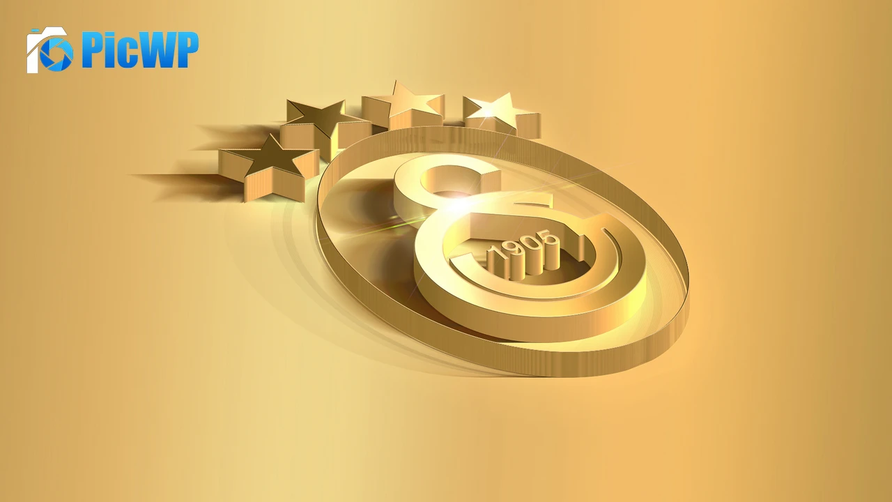 Galatasaray 3D background 6K PC Wallpaper