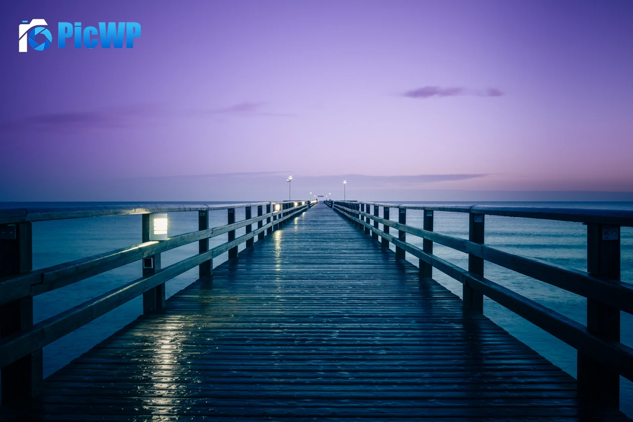 Prerow Pier Germany 6K PC Wallpaper