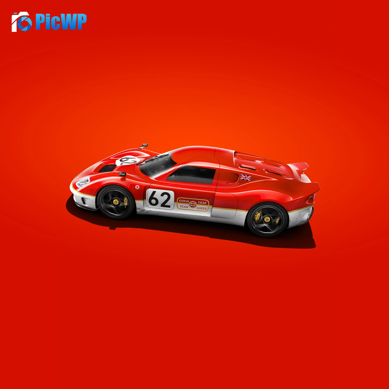Lotus Type 62-2 Gold Leaf 2022 9K Fold Wallpaper