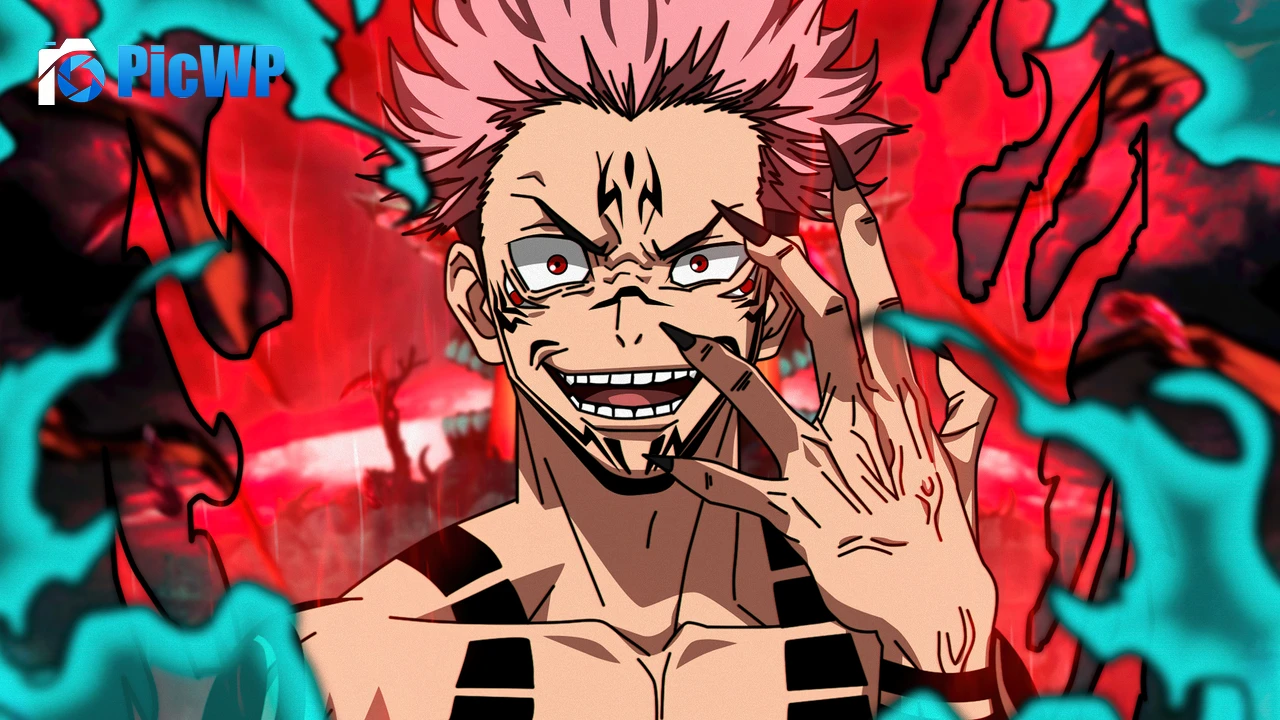 Sukuna Fan Art 6K PC Wallpaper