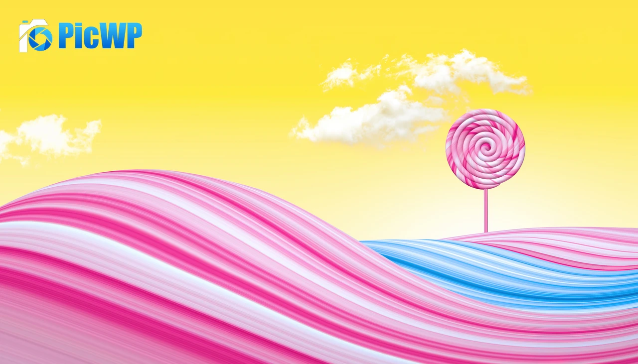 Lollipop Pink 4K PC Wallpaper