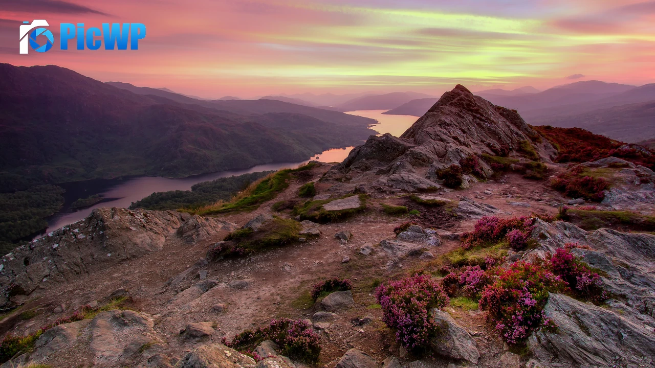 Loch Katrine Viewpoint 5K PC Wallpaper
