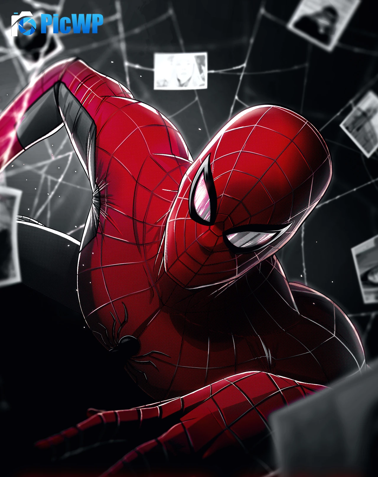 Superhero Spider-Man 5K Mobile Wallpaper