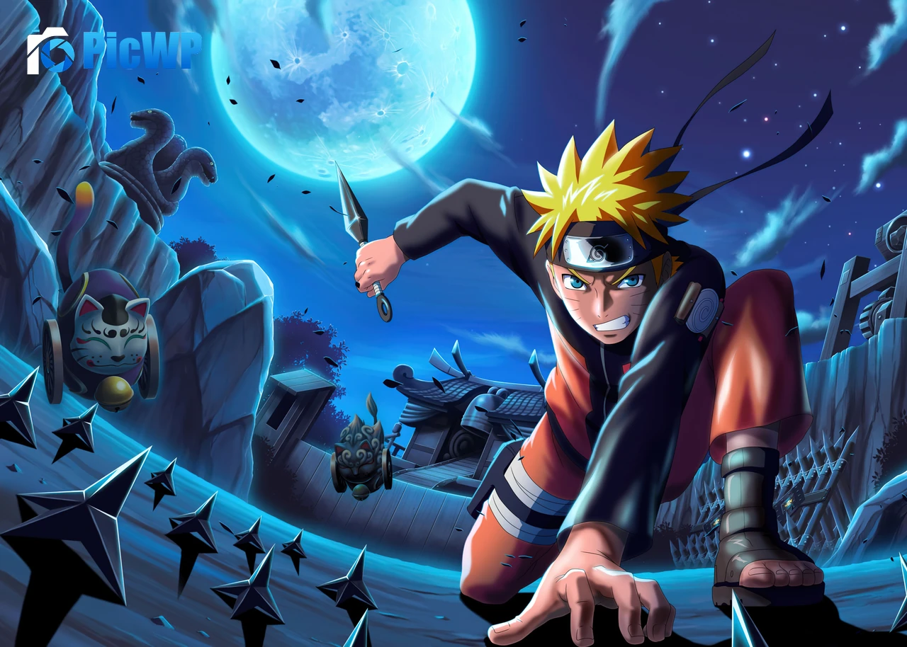 Naruto Uzumaki Action 4K PC Wallpaper
