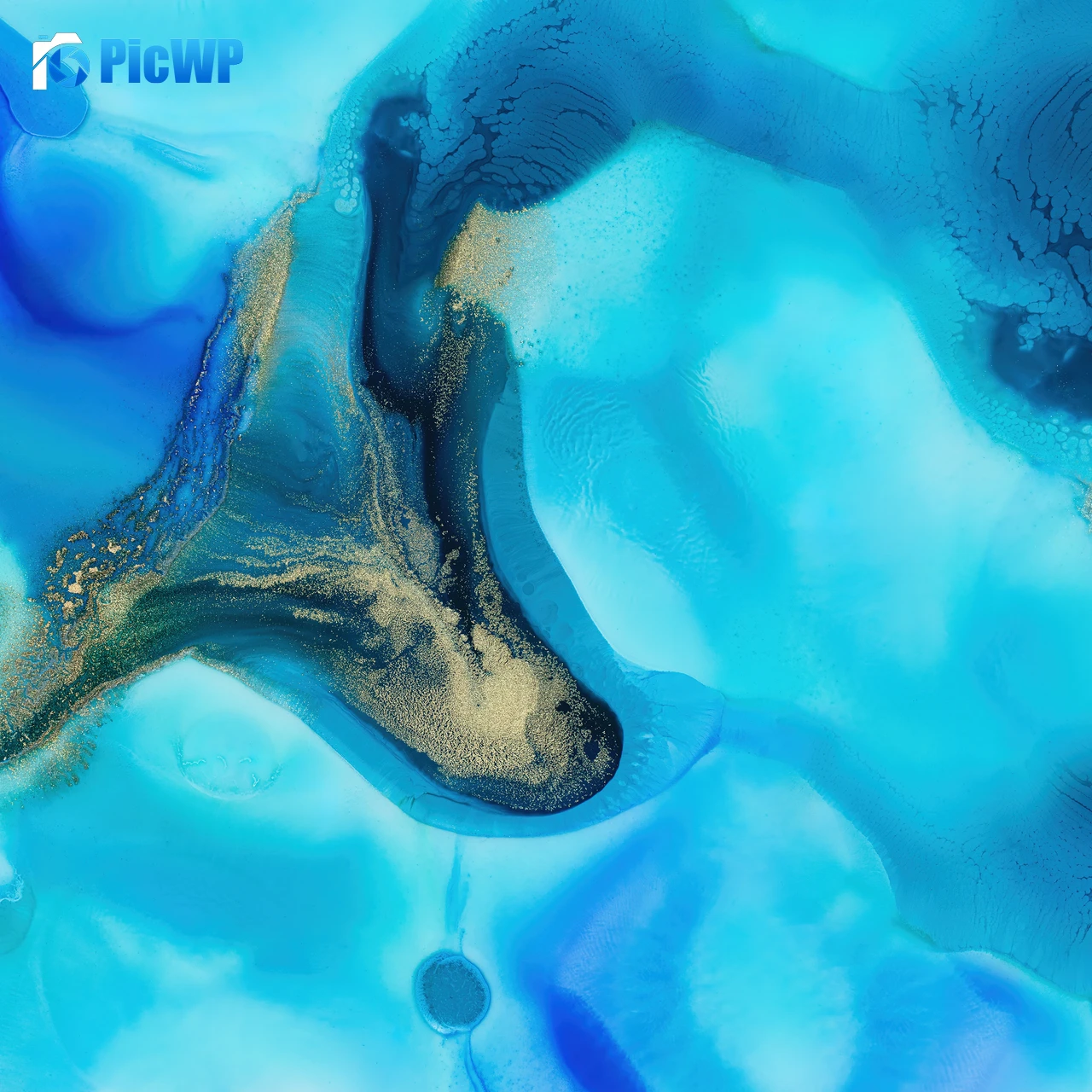Mi Pad 5 Pro Blue background 4K Fold Wallpaper