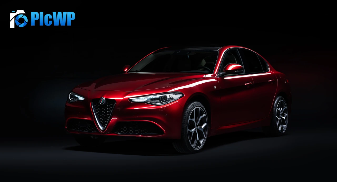 Alfa Romeo Giulia Ti 6C Villa d’Este 7K PC Wallpaper