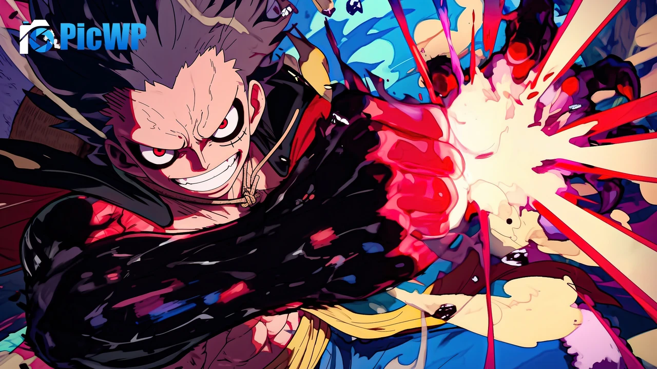 Snakeman Luffy Gear 4 6K PC Wallpaper
