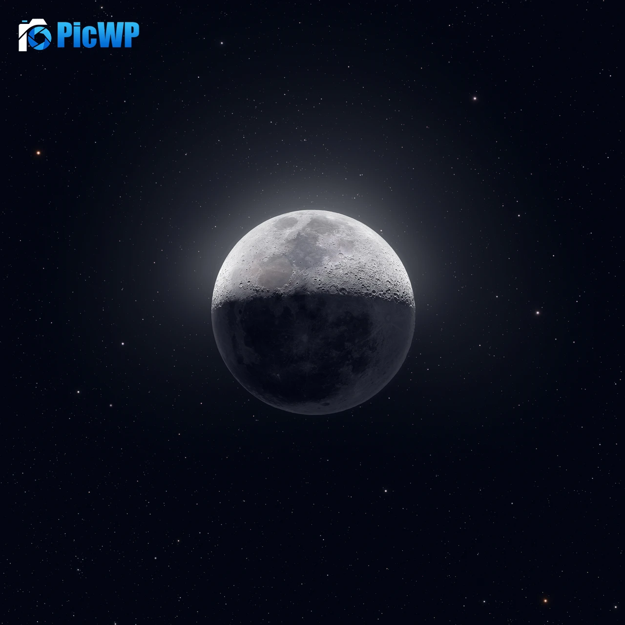 Moon Stars 9K Fold Wallpaper