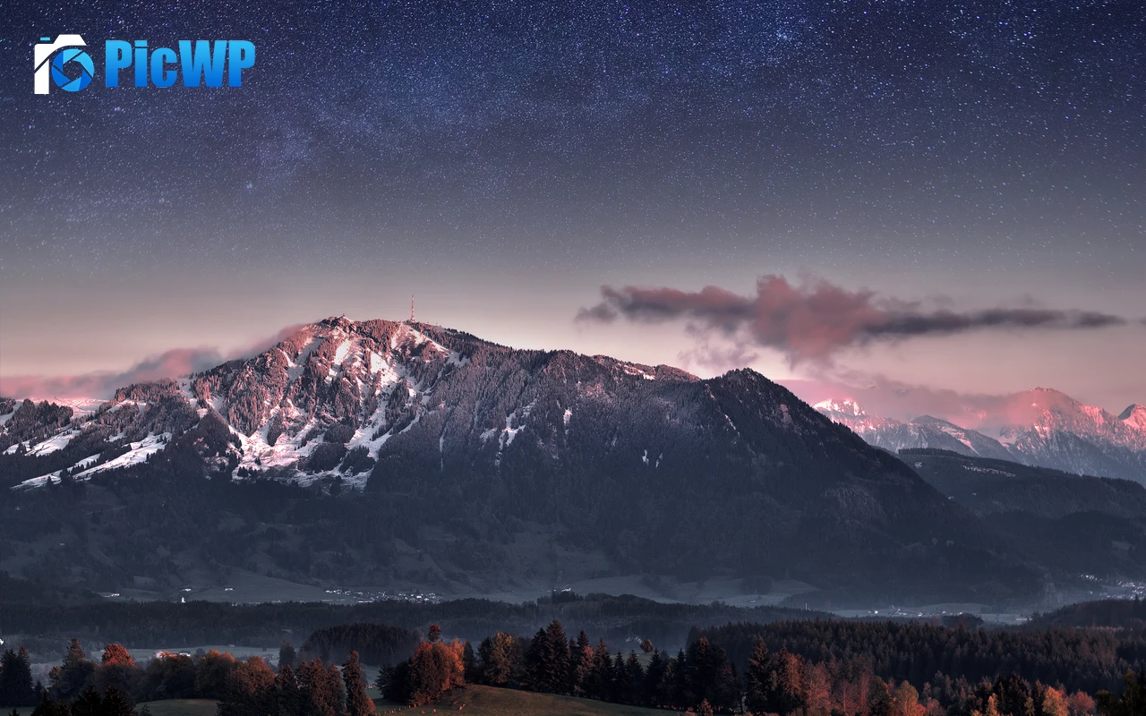 Mountains Bavaria 4K PC Wallpaper