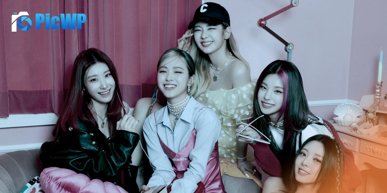 ITZY Korean singers 5K PC Wallpaper