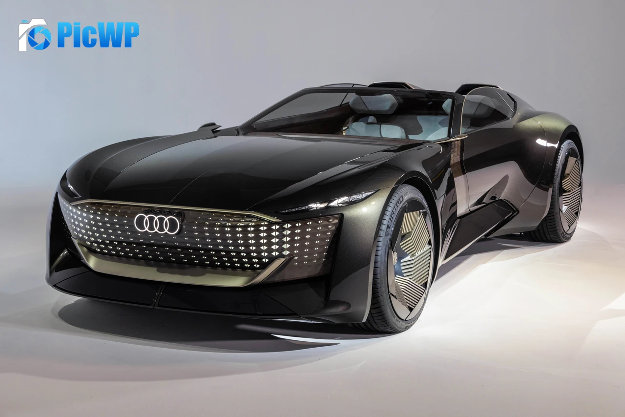Audi skysphere concept roadster Electric cars 9K PC Wallpaper