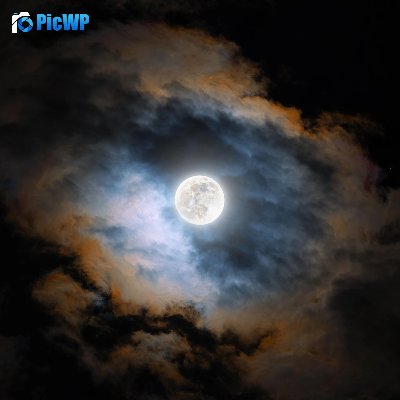 Cold Moon Night 9K PC Wallpaper