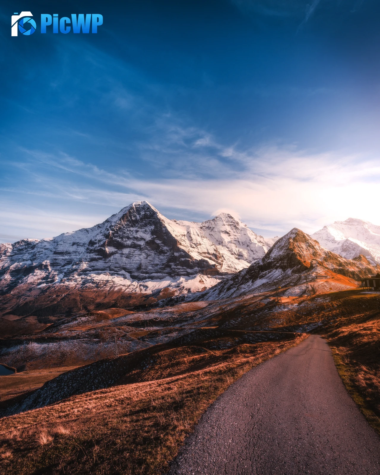 Glacier mountains Snow covered 7K Mobile Wallpaper