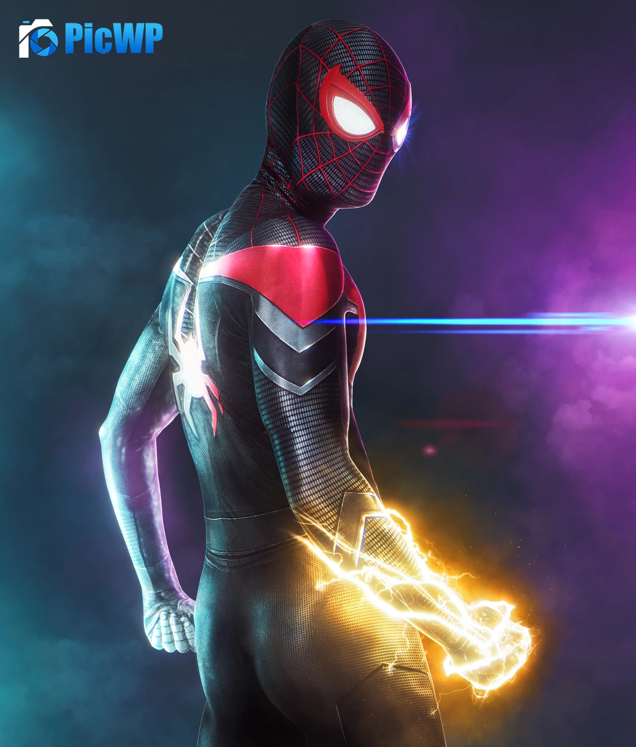 Miles Morales Spider-Man 5K Mobile Wallpaper