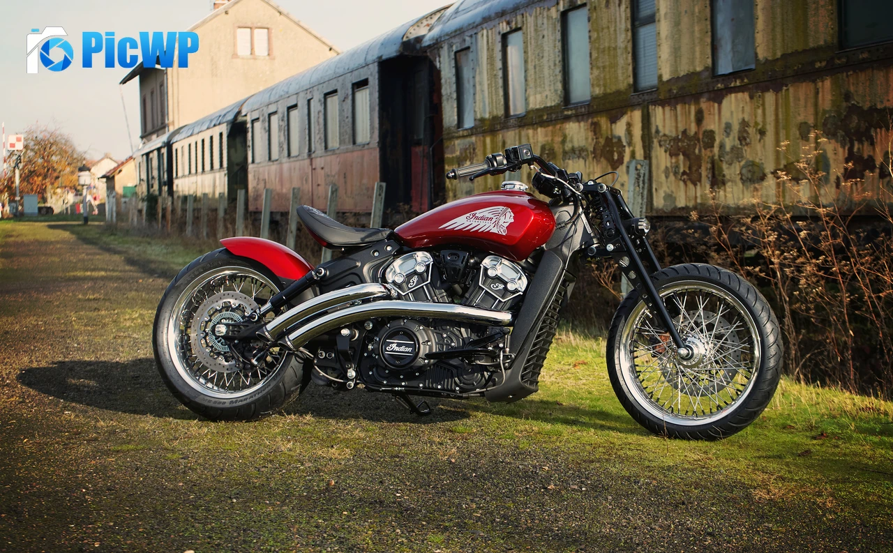 Indian Motorcycle Metz Scout Bobber 6K PC Wallpaper