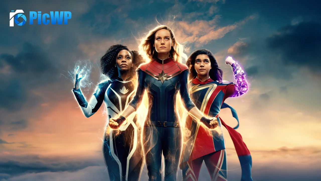 The Marvels Team 5K PC Wallpaper