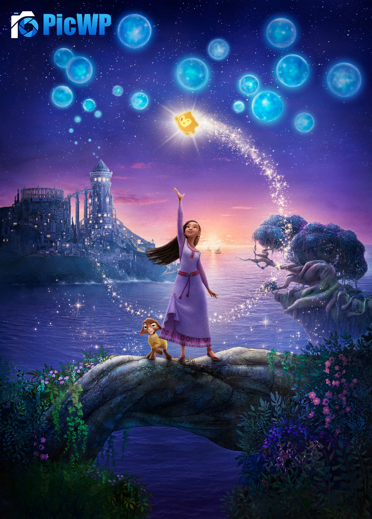 Asha in Wish iPhone 8K Mobile Wallpaper
