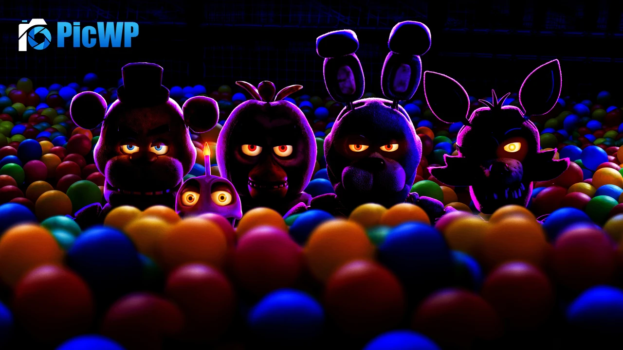 Five Nights at Freddy's (2023) Movie poster 8K PC Wallpaper