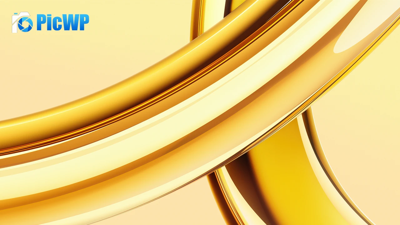 iMac 2023 Golden yellow 6K PC Wallpaper