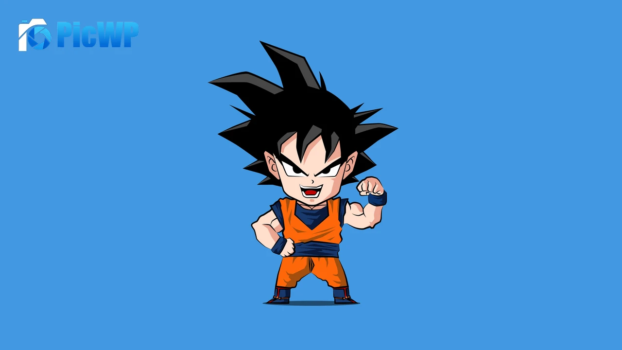 Goku Chibi 8K PC Wallpaper