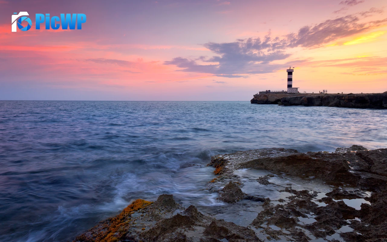 Colonia Sant Jodi Sunset 4K PC Wallpaper