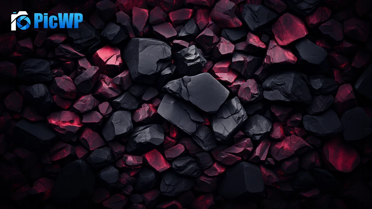 Pile of rocks Dark aesthetic 6K PC Wallpaper