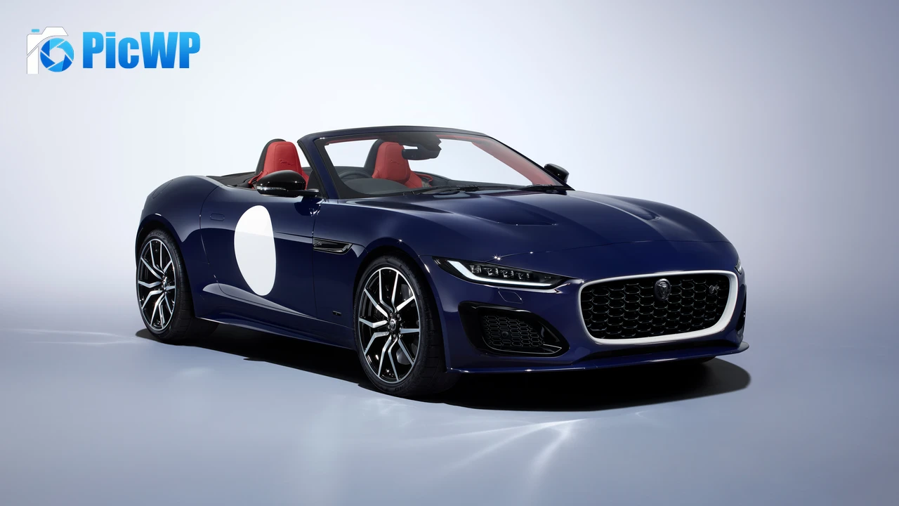 Jaguar F-Type ZP Edition Convertible 2023 8K PC Wallpaper