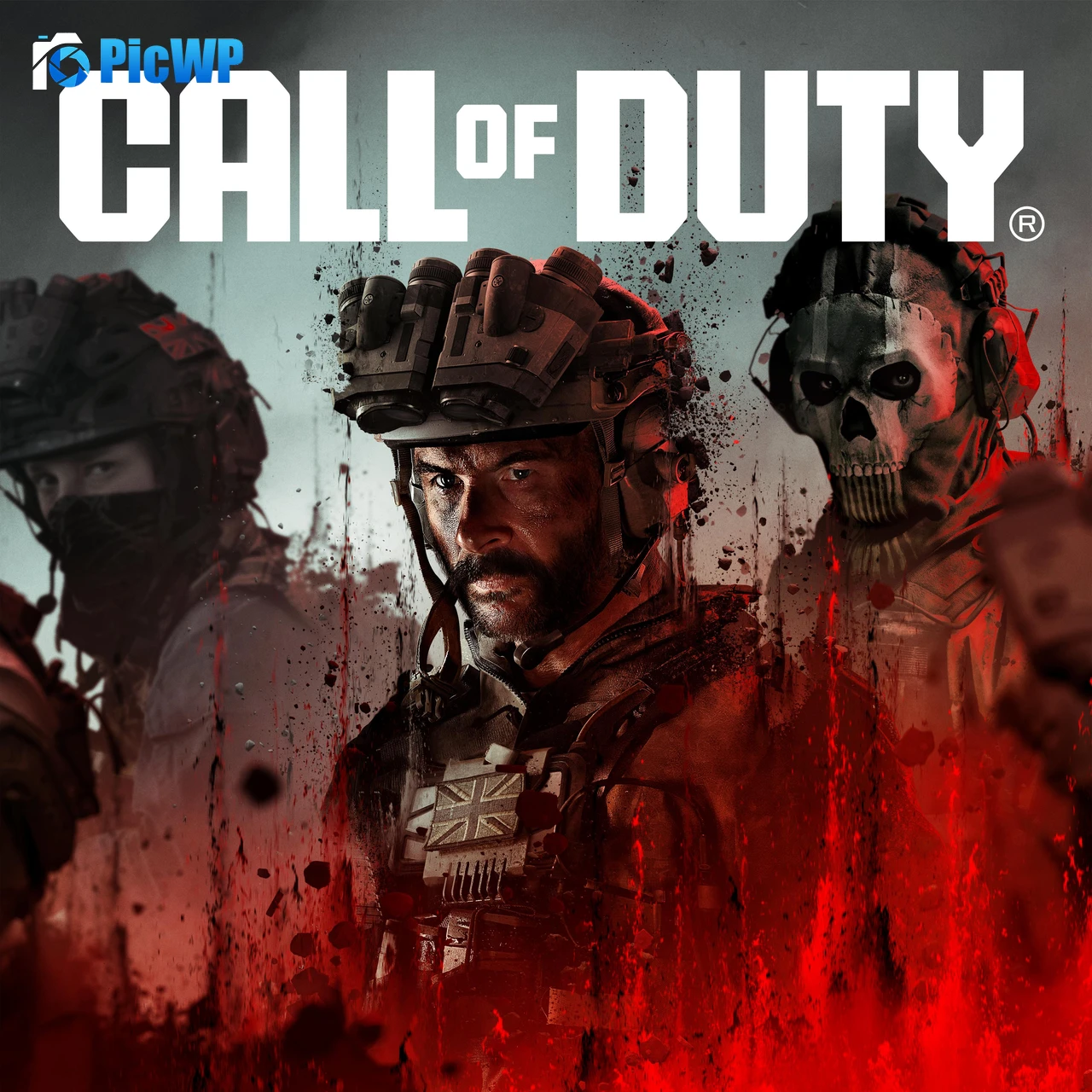 Captain Price & Ghost in Call of Duty: Modern Warfare 3 5K Fold Wallpaper