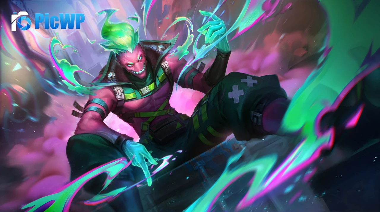 Street Demons Brand League of Legends 5K PC Wallpaper