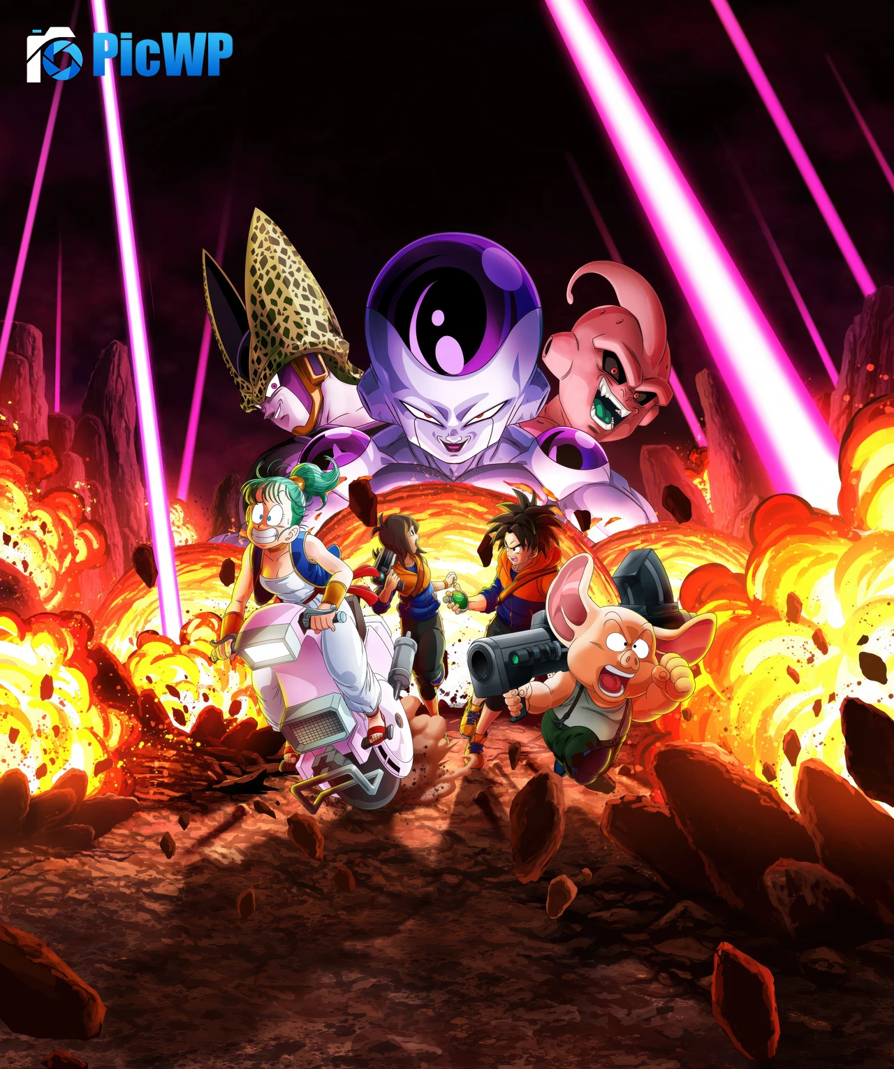 Dragon Ball: The Breakers Key Art 7K Mobile Wallpaper