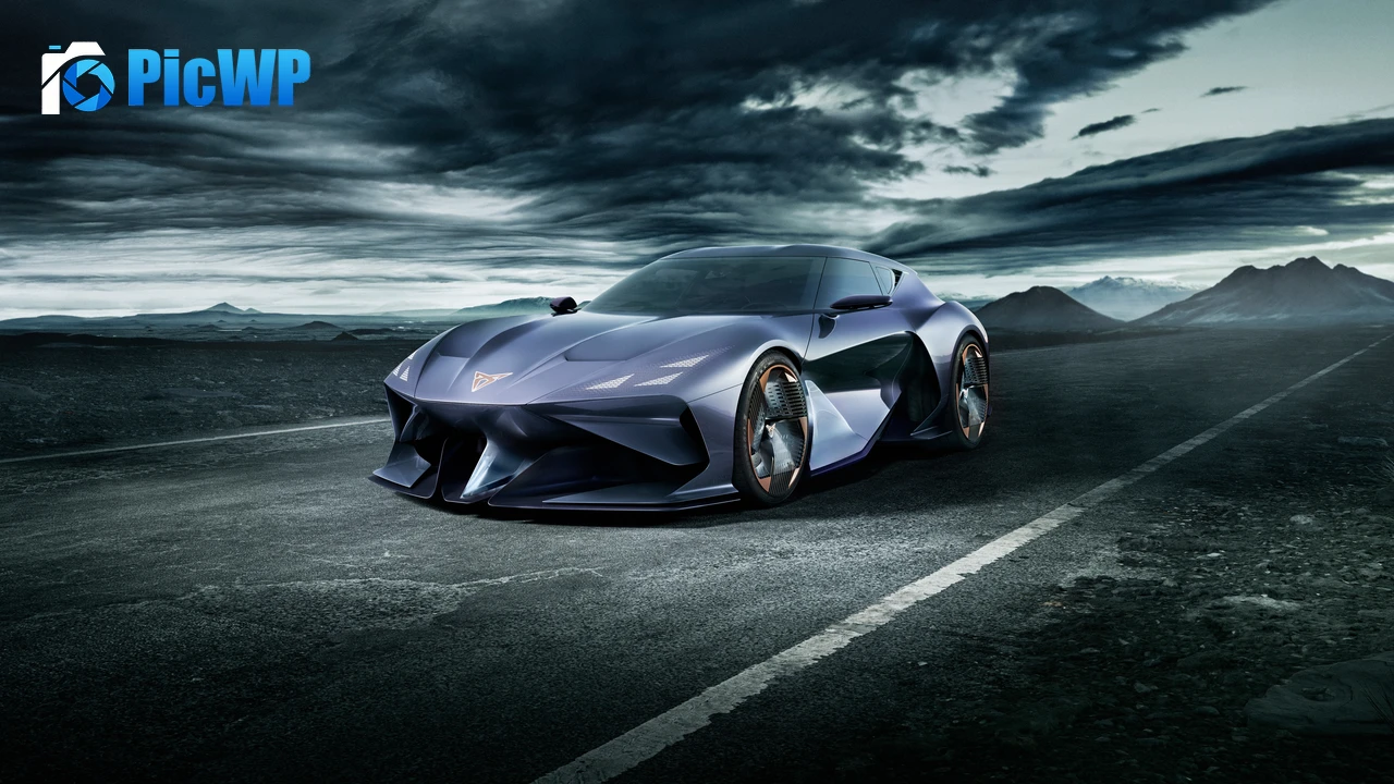 Cupra DarkRebel EV Concept 8K PC Wallpaper