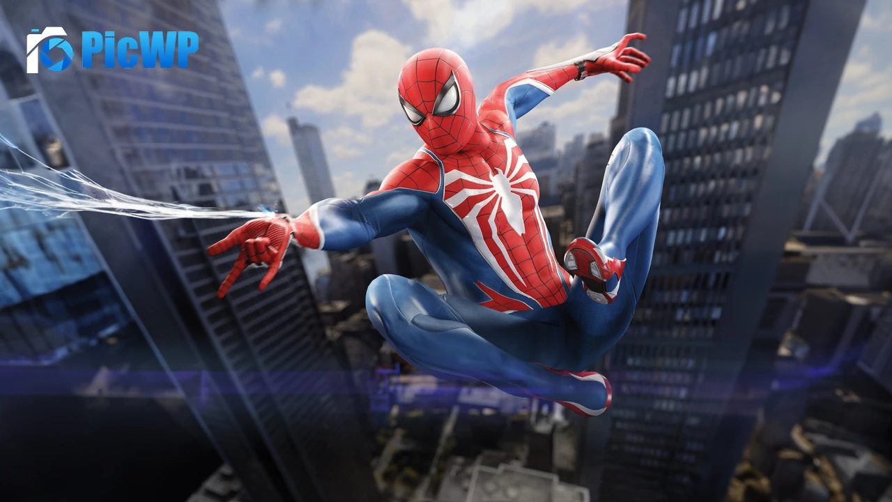 Spider Man in Marvel's Spider-Man 2 2023 Game 5K PC Wallpaper