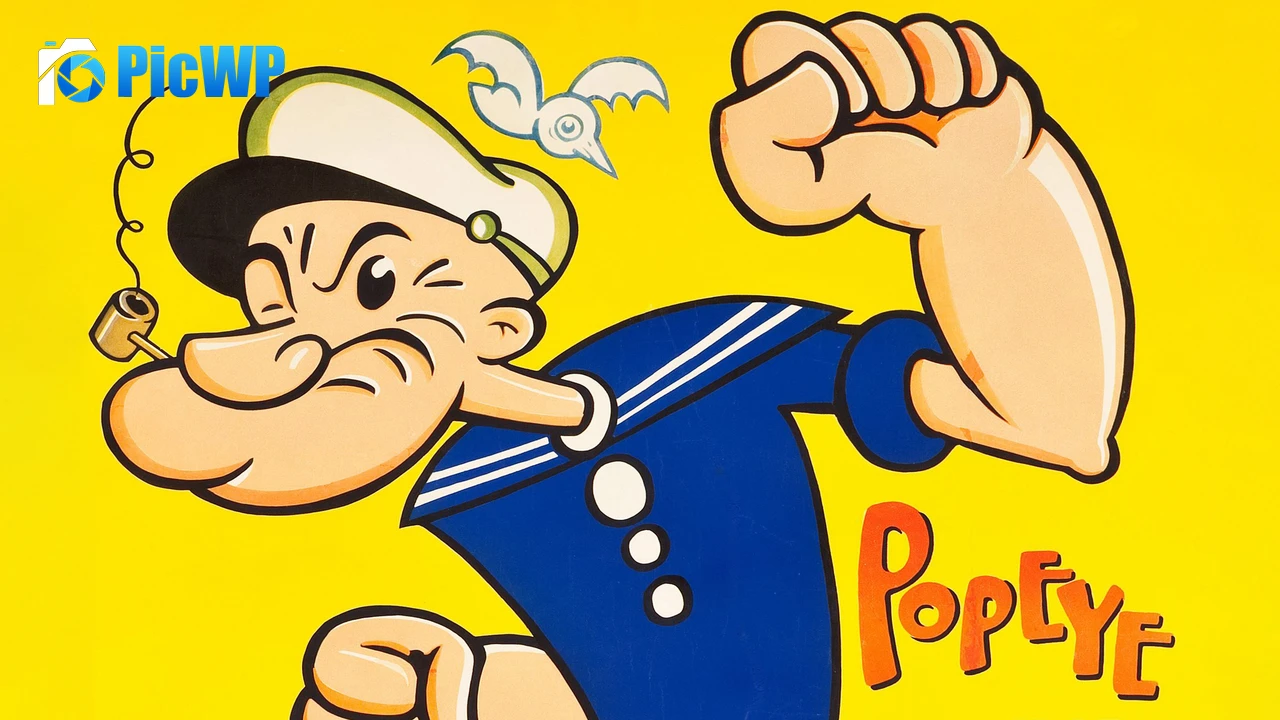 Popeye the Sailor Man Cartoon 6K PC Wallpaper