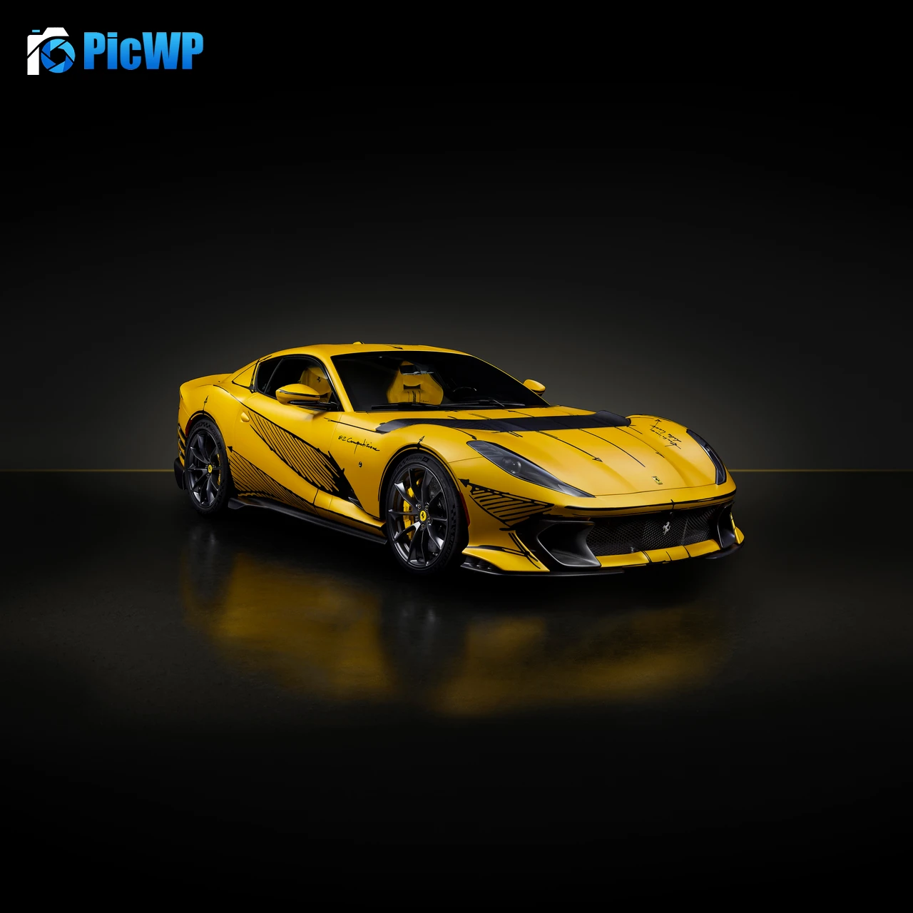 Ferrari 812 Competizione Tailor Made 2023 6K Fold Wallpaper