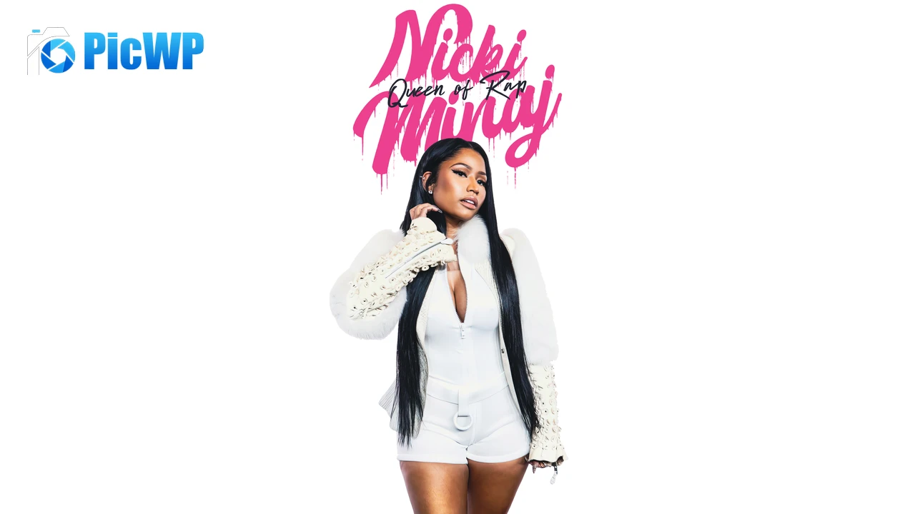 Nicki Minaj Queen of Rap 6K PC Wallpaper