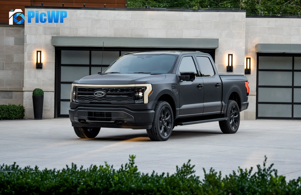 Ford F-150 Lightning Electric pickup 7K PC Wallpaper
